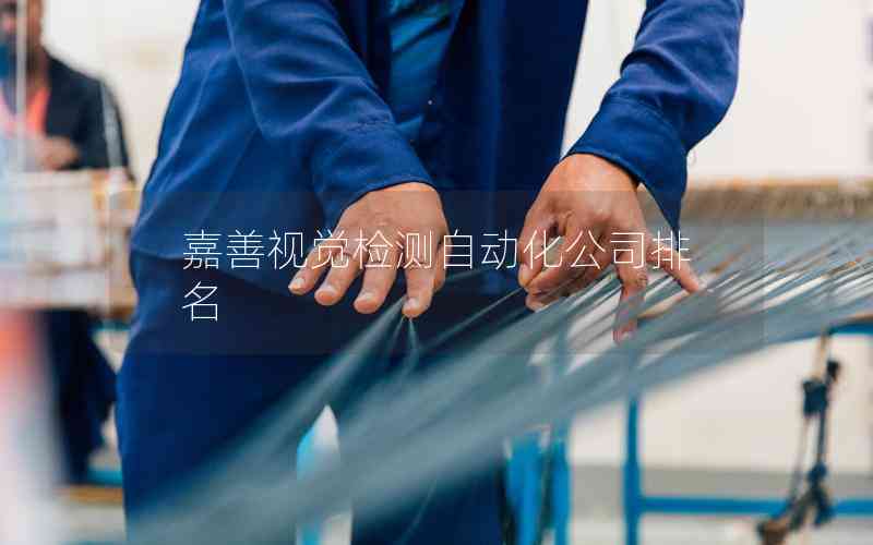 嘉善視覺檢測(cè)自動(dòng)化公司排名