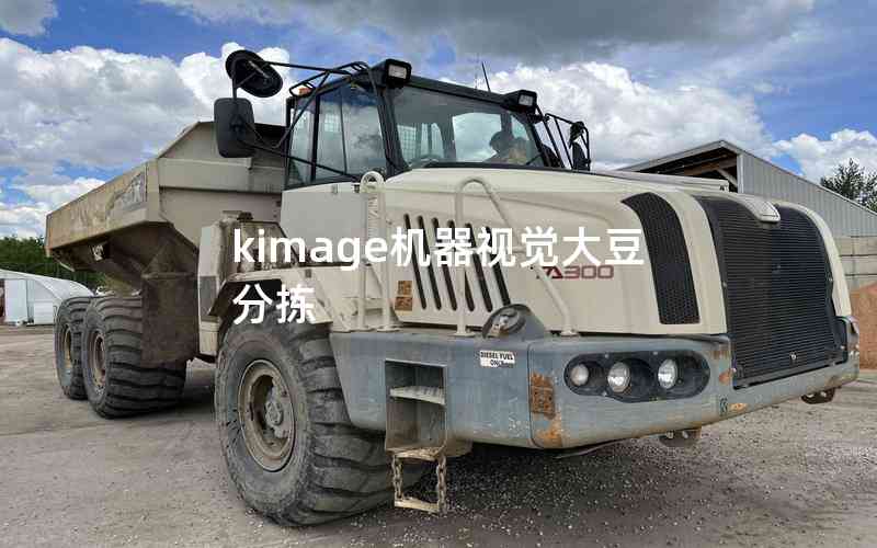 kimage機器視覺大豆分揀