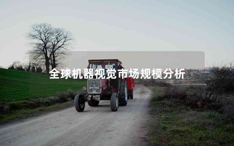 全球機(jī)器視覺(jué)市場(chǎng)規(guī)模分析