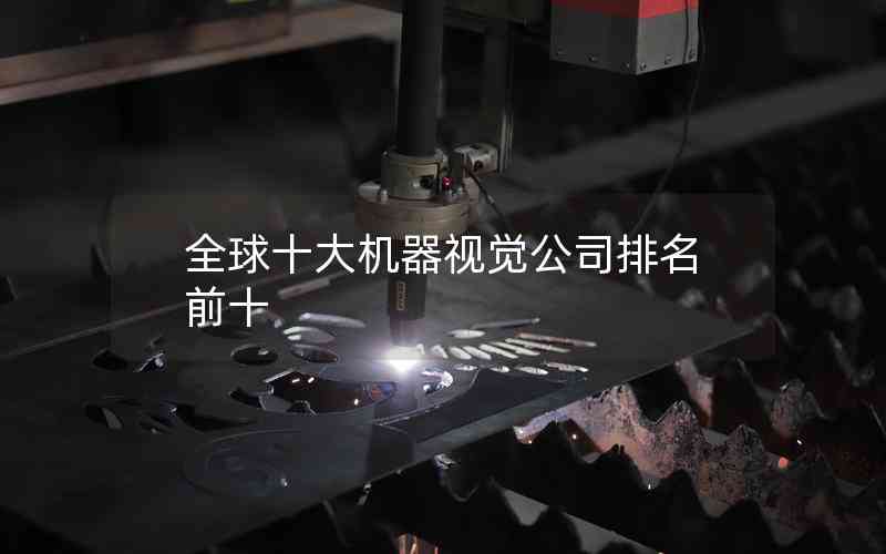 全球十大機器視覺公司排名前十