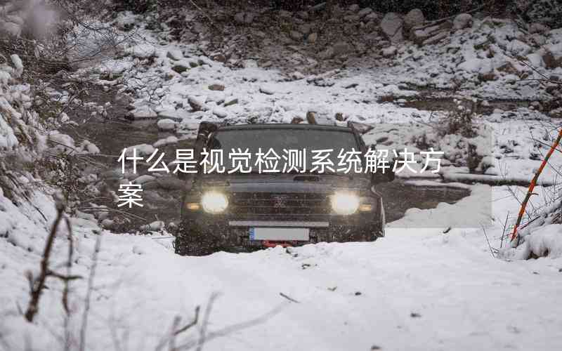 什么是視覺檢測系統(tǒng)解決方案