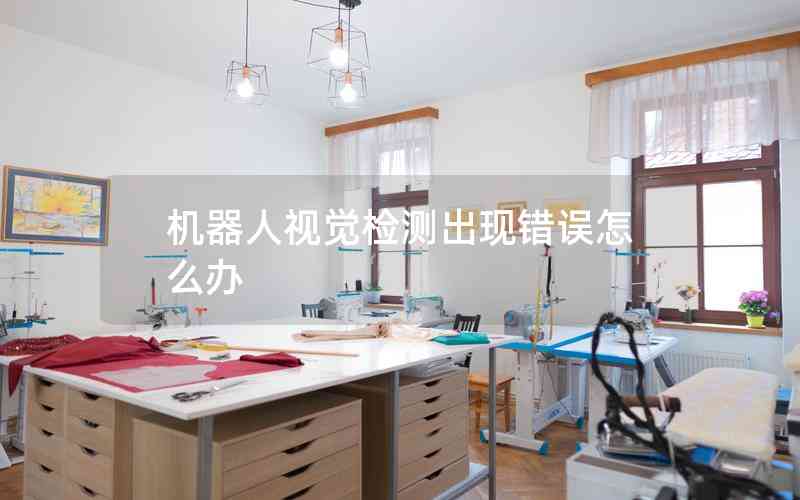 機(jī)器人視覺檢測(cè)出現(xiàn)錯(cuò)誤怎么辦