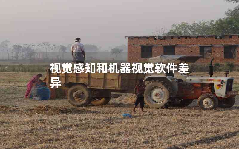 視覺(jué)感知和機(jī)器視覺(jué)軟件差異