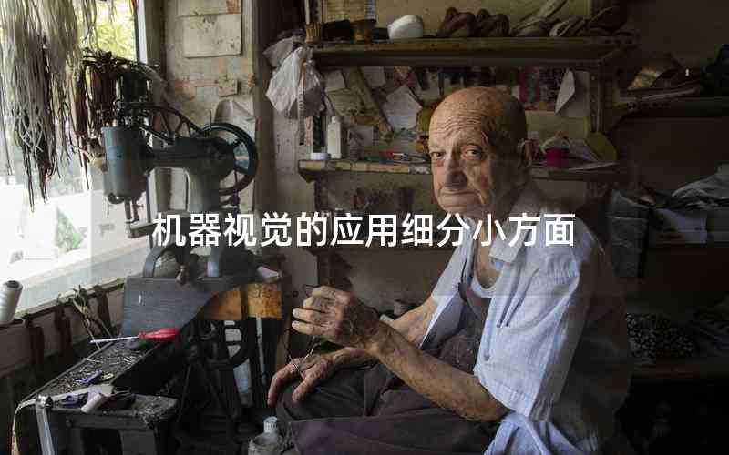 機器視覺的應用細分小方面