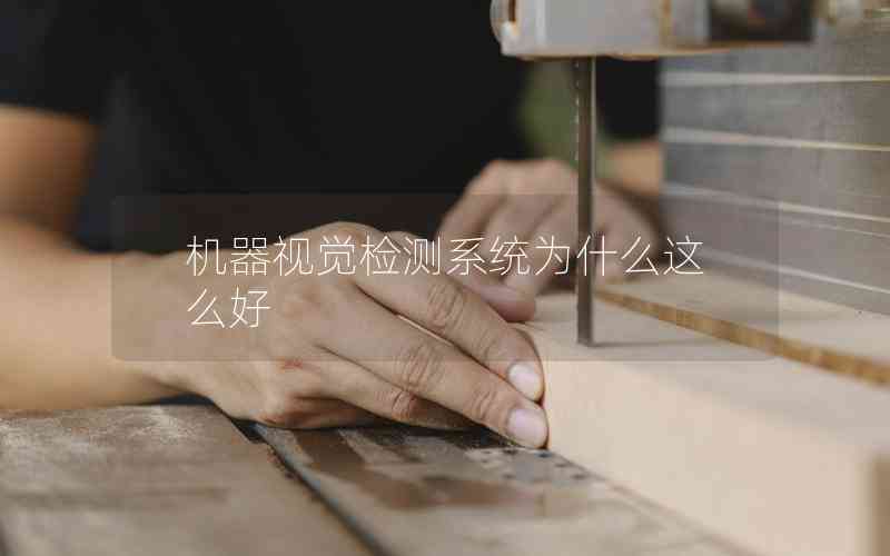 機(jī)器視覺檢測(cè)系統(tǒng)為什么這么好