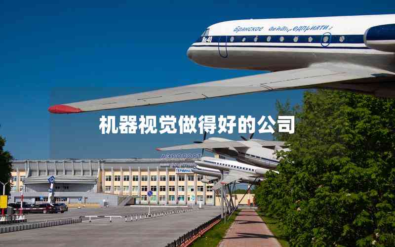 機(jī)器視覺做得好的公司
