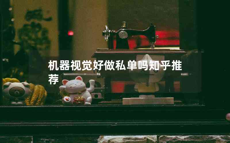 機(jī)器視覺(jué)好做私單嗎知乎推薦