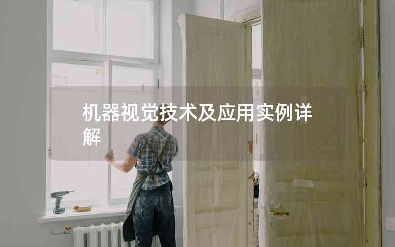 機(jī)器視覺技術(shù)及應(yīng)用實例詳解