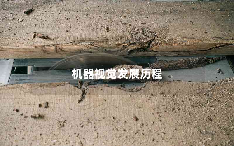 機(jī)器視覺(jué)發(fā)展歷程