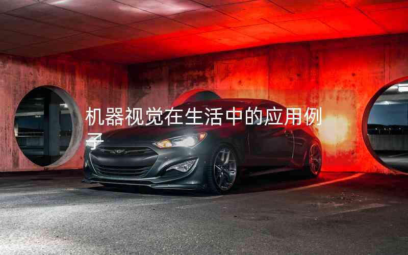 機器視覺在生活中的應用例子