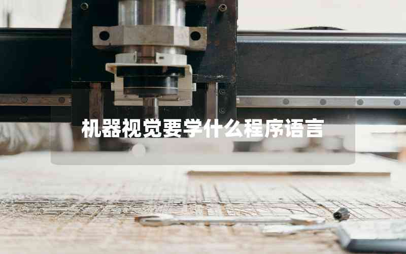 機(jī)器視覺(jué)要學(xué)什么程序語(yǔ)言