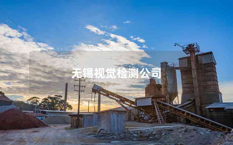 無錫視覺檢測(cè)公司