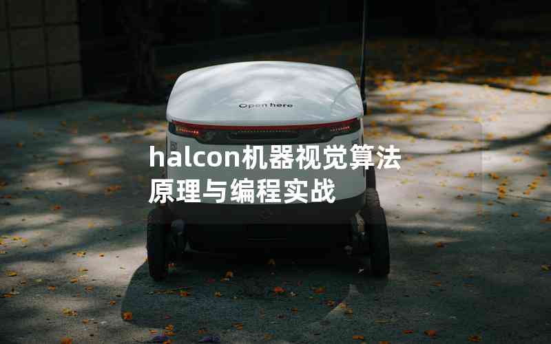 halcon機器視覺算法原理與編程實戰(zhàn)