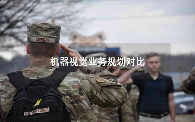 機(jī)器視覺(jué)業(yè)務(wù)規(guī)劃對(duì)比