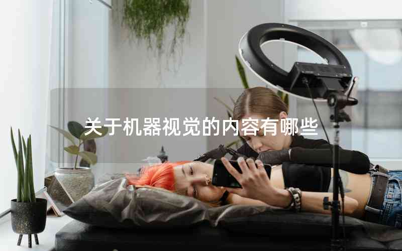 關于機器視覺的內容有哪些