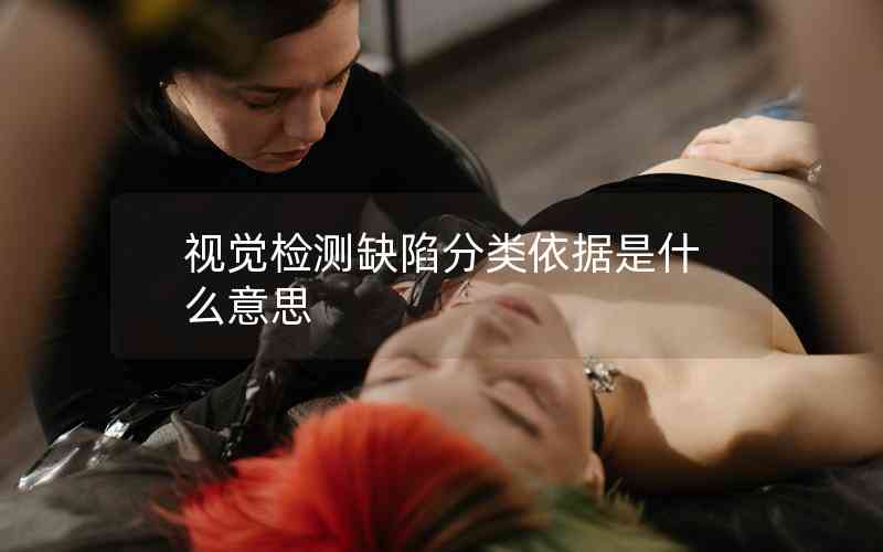 視覺(jué)檢測(cè)缺陷分類依據(jù)是什么意思