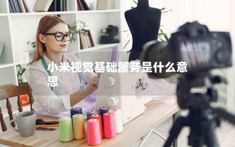 小米視覺(jué)基礎(chǔ)服務(wù)是什么意思