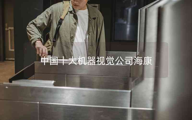 中國十大機器視覺公司海康
